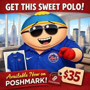 🔵 Nike New York Mets Dri-FIT Polo – Brand New w/ Tags 🔵